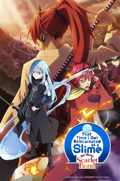 'That Time I Got Reincarnated as a Slime the Movie: Scarlet Bond' Available in Japanese with English subtitles or dubbed in English. Rated: PG-13 for sequences of strong violence, some suggestive ...